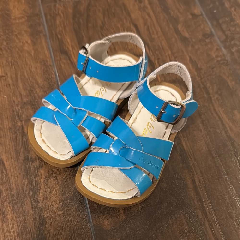 Salt Water Blue Sandals